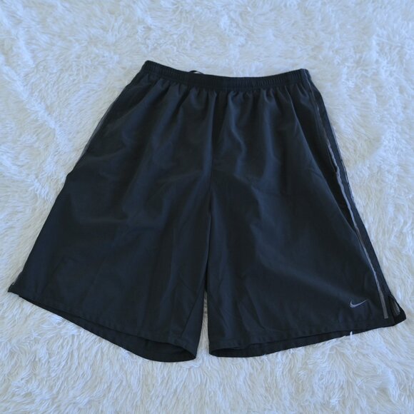 Nike Other - Nike Men's Dri-Fit Black Athletic Basketball Long Shorts Size M